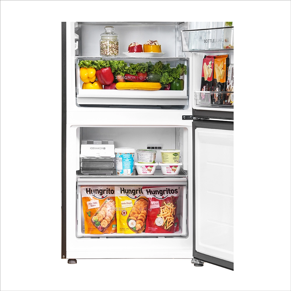 Haier 325L 2 Star Bottom Mounted Refrigerator - HRB-3753BBS-P